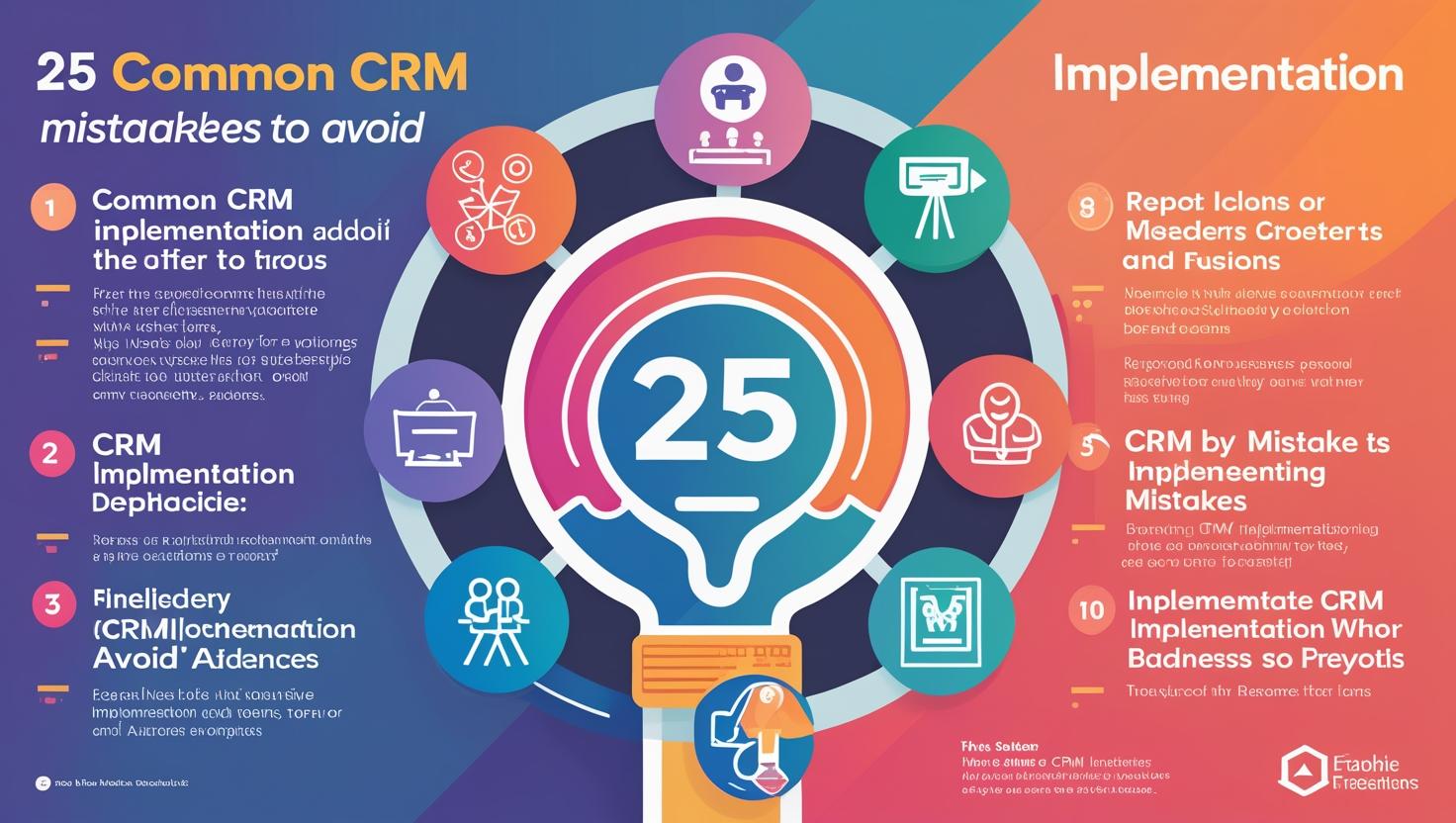 25 Common CRM Implementation Mistakes to Avoid